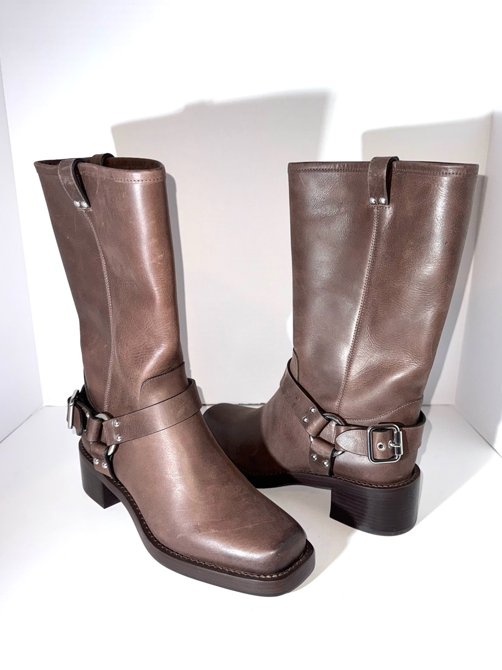 Reformation Francesca Moto Boots